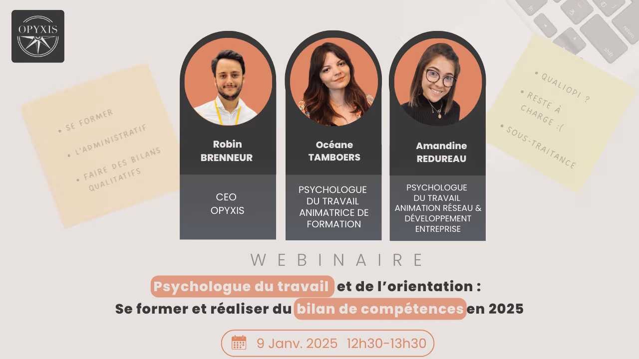 Webinaire recrutement et formation