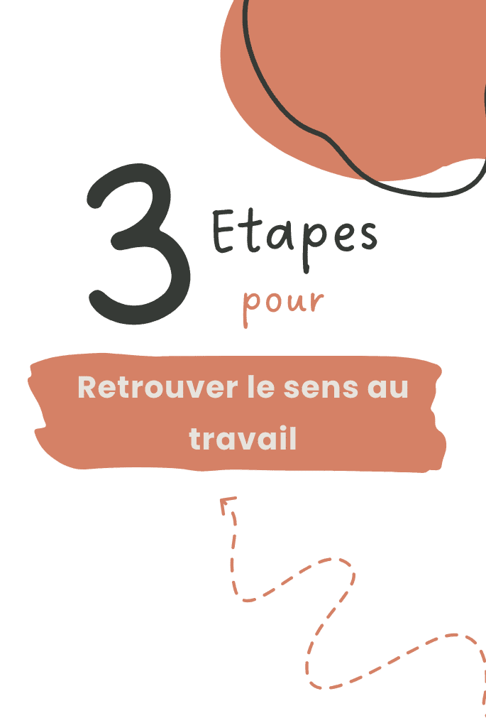 Trouver du sens au travail en 3 étapes