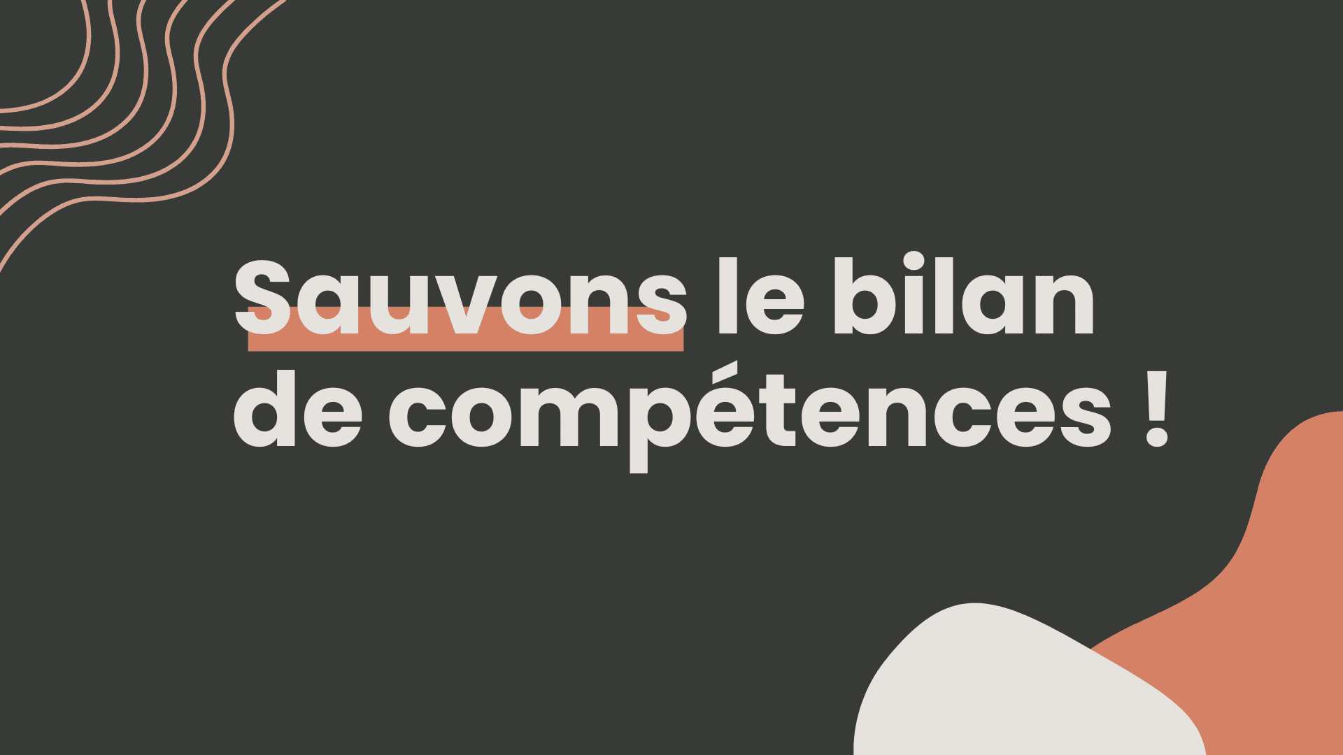 Suppression du bilan de compétences du CPF ?